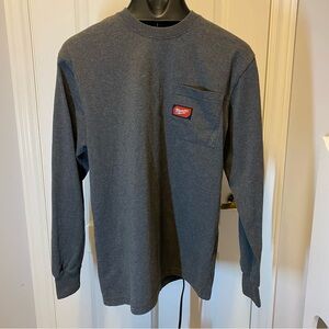 Milwaukee Long Sleeve Pocket Shirt – Size Small